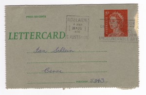 1970 - Letter Card - No Address