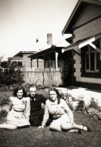 Betty hockham (uncle allans ex-fiance) - Uncle Allan and Mum (mum about 13 years)